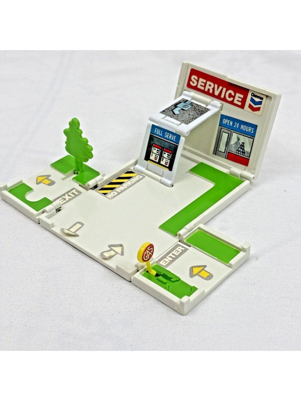 Micro Machines Chevron National Travel Card Credit Card Playset Galoob 1990